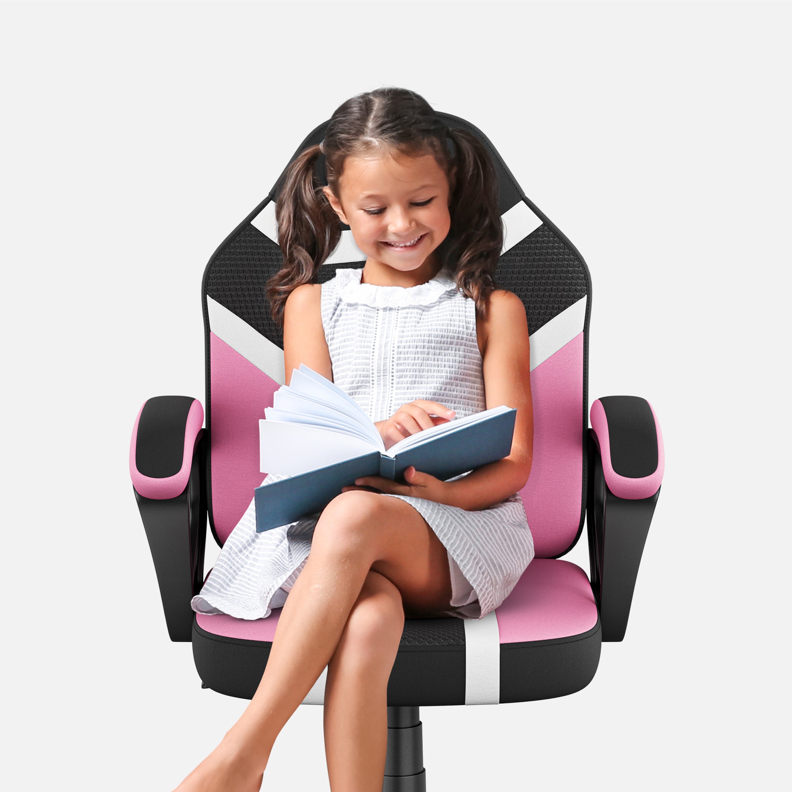 HUZARO RANGER 1.0 Rosa Mesh Gaming-Stuhl für Kinder
