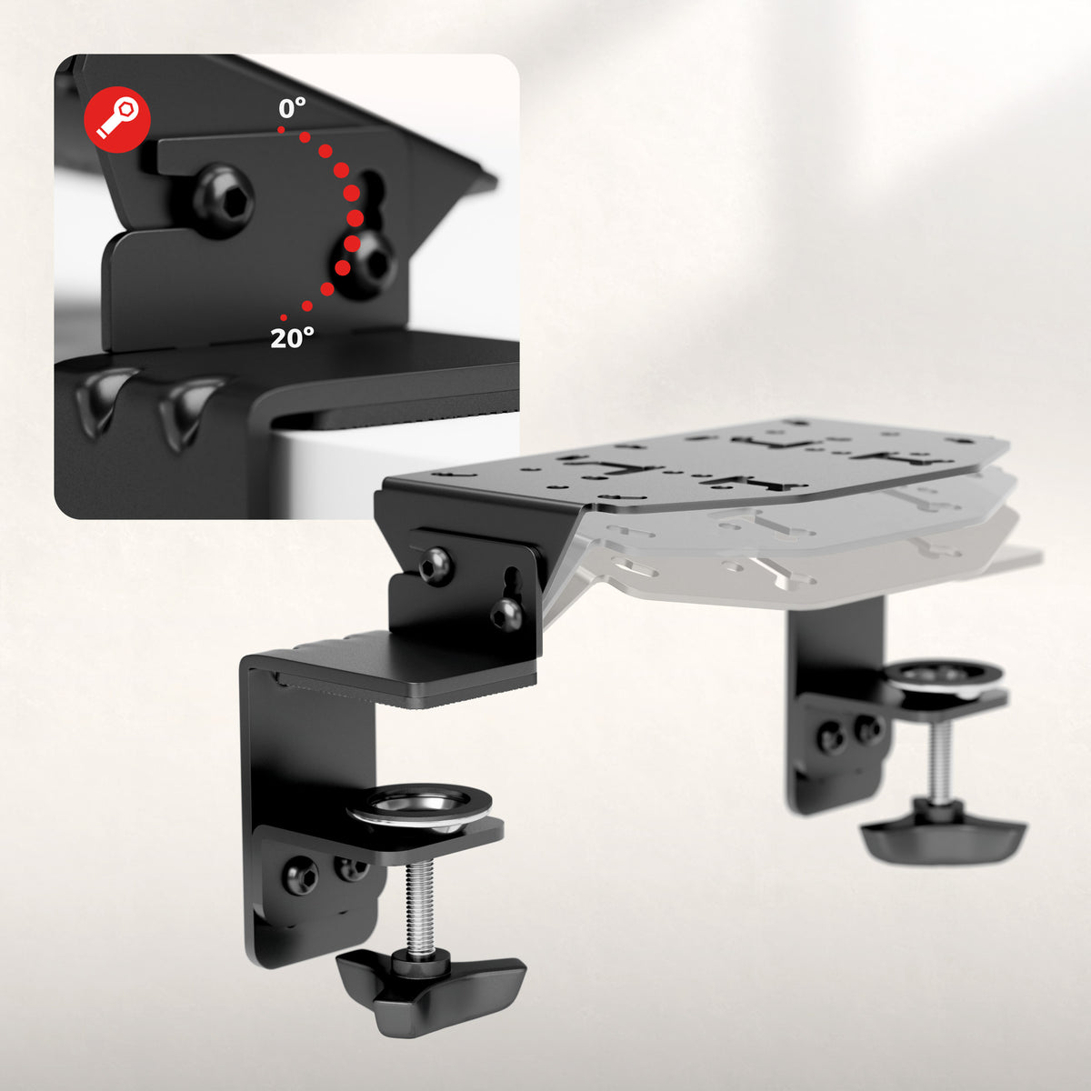 Simracing-Halterung Set Huzaro Speed 1.0