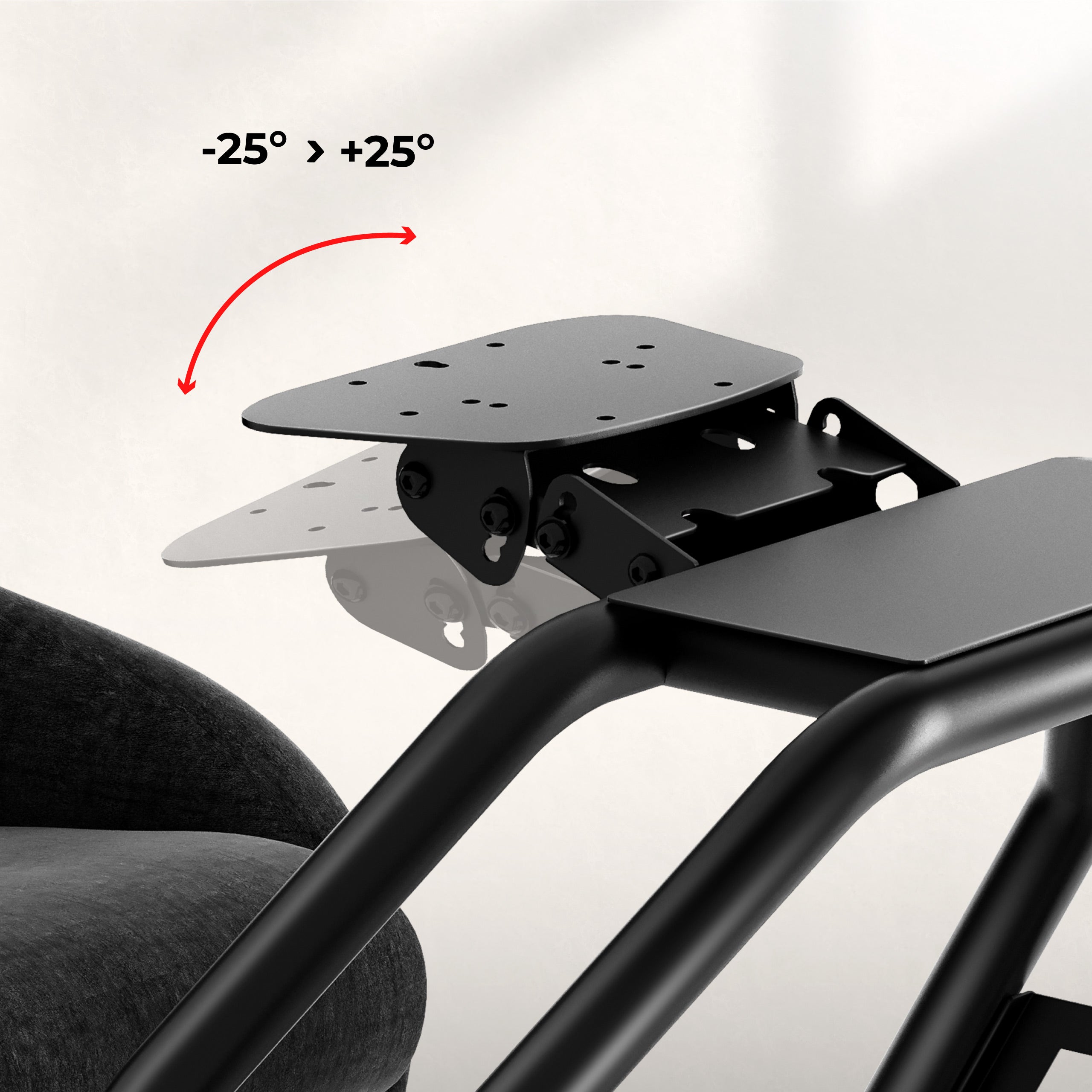 Neigungswinkel verstellbare Lenkplatte