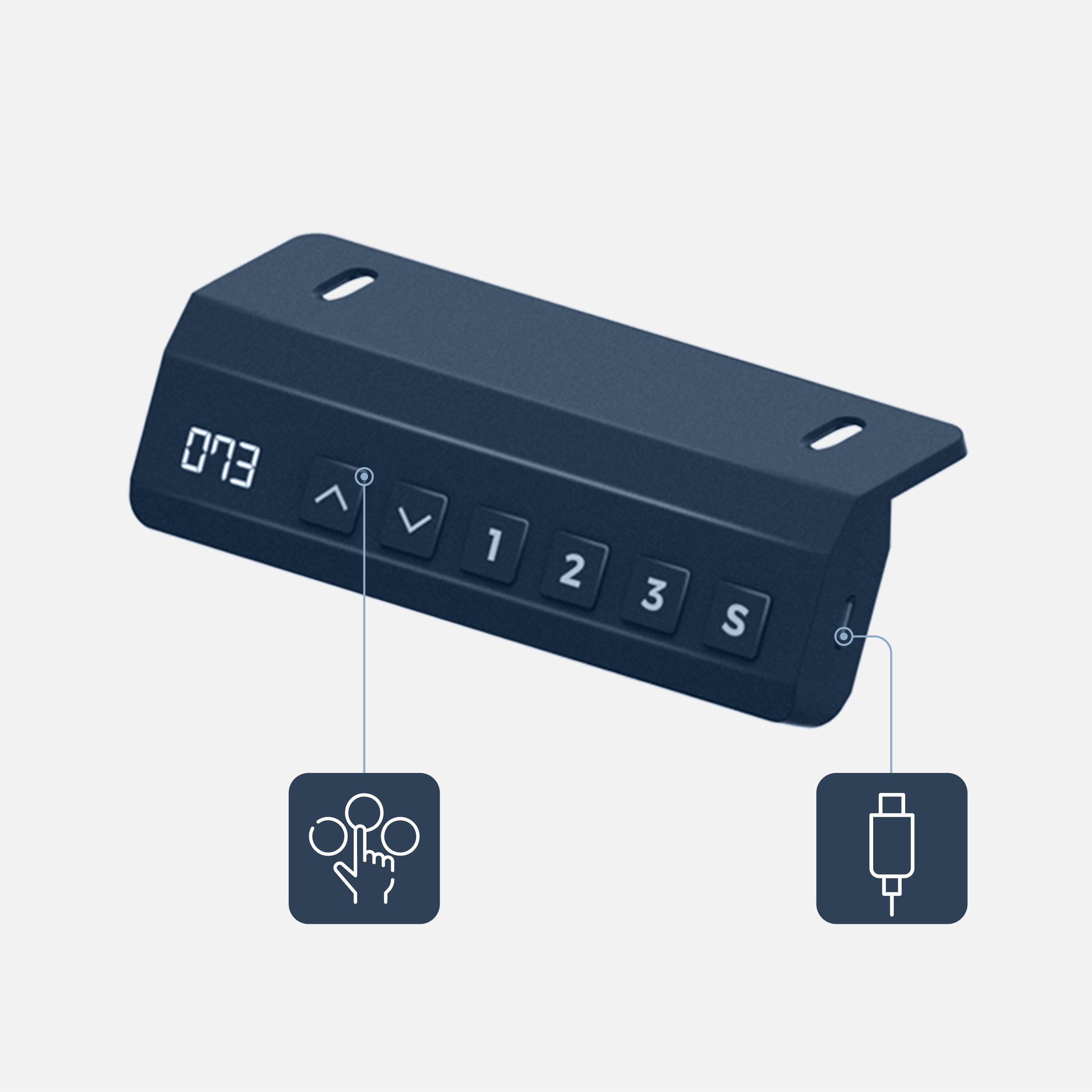 USB- und USB-C-Anschlüsse